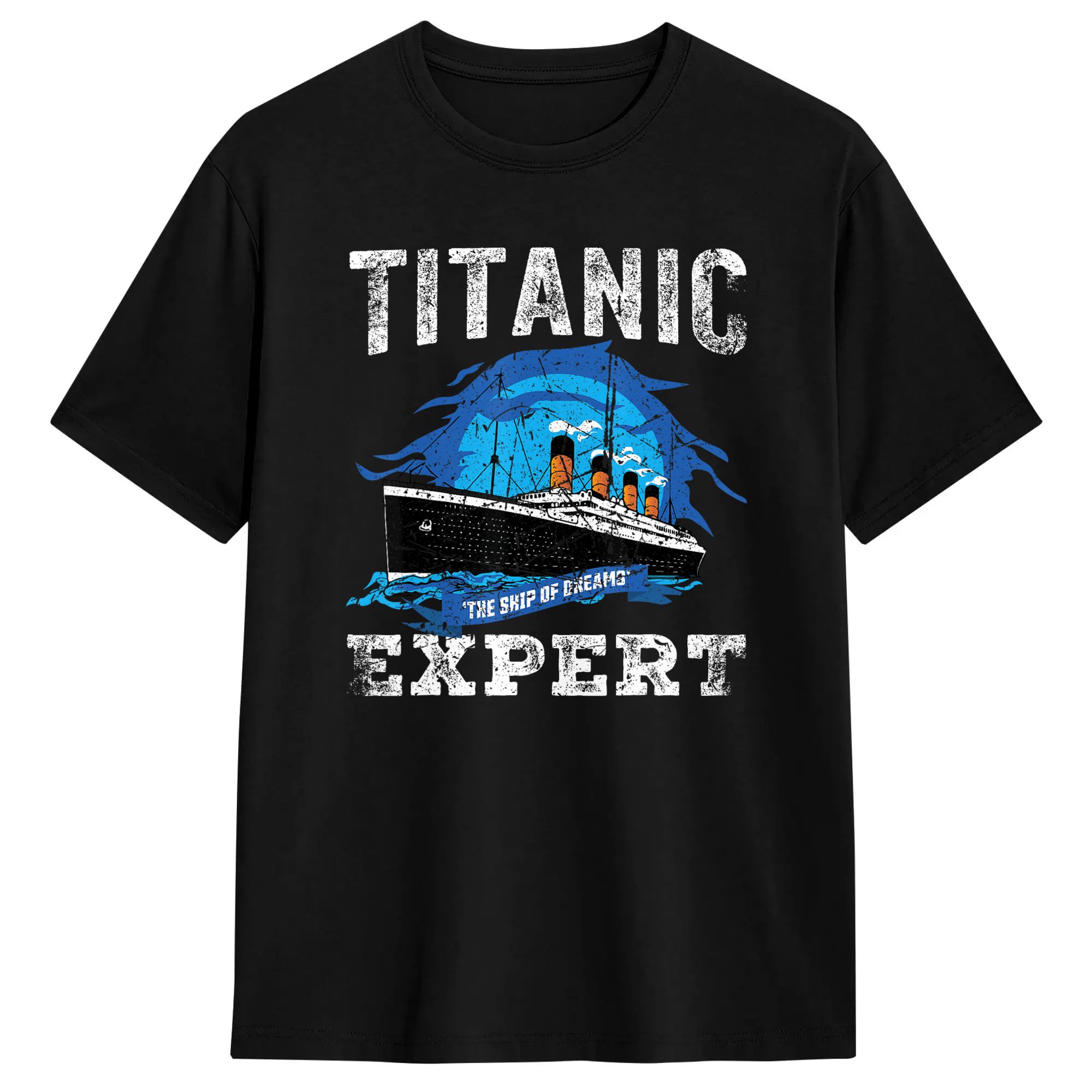Vintage Fashion Expert - Büyük Beden Tişört Vintage Titanic Expert