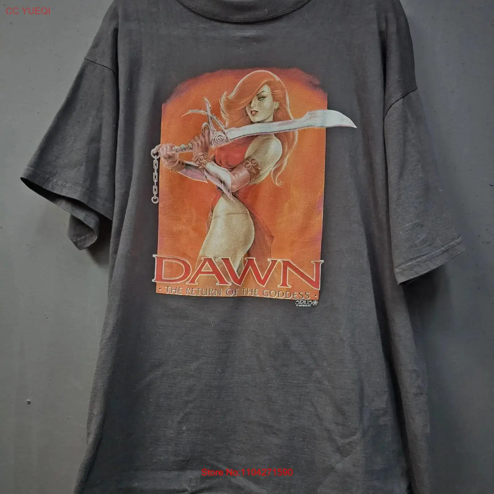 Vintage Fashion Victim - Vintage 1990'lar Şafak Tişörtü XL Beden