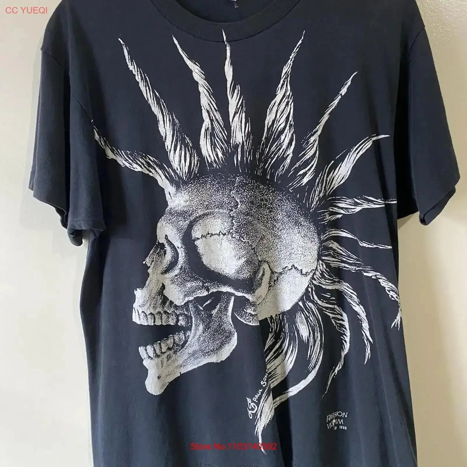 Vintage Fashion Victim - Moda Kurbanı Vintage Tişört 1990 Yıkanmış