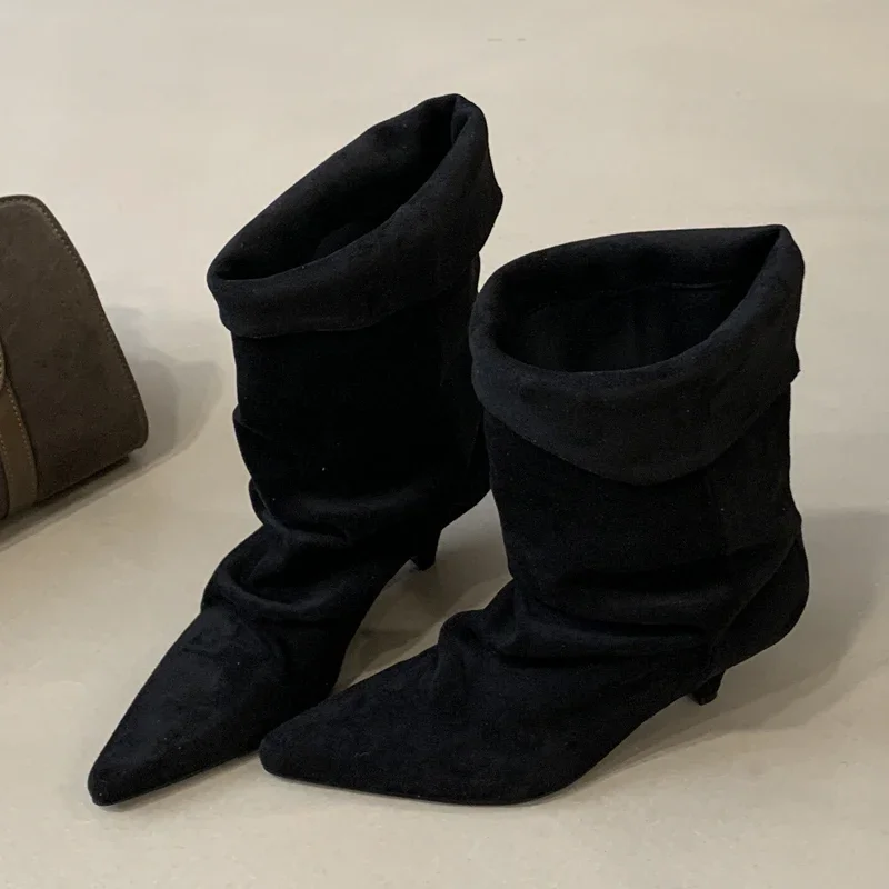 Aneikeh Kış Sivri Burun Ince D - Vintage Style Women Fashion incelemesi ve fiyatı