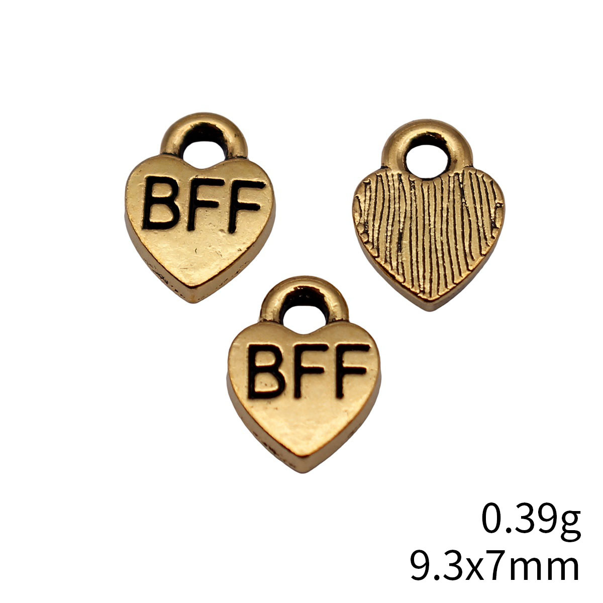 40 adet 9.3x7mm Antik Altın Re - Vintage Fashion Tags incelemesi ve fiyatı