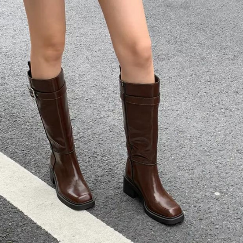 İngiliz Tarzı Kahverengi Diz Ü - Vintage Style Women Fashion incelemesi ve fiyatı