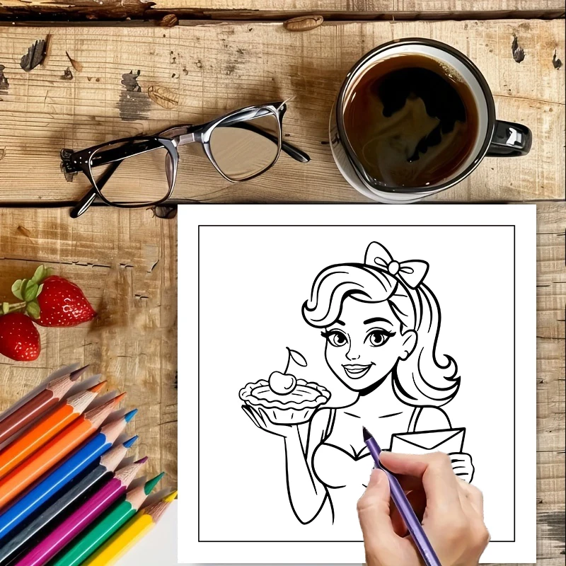 Yetişkinler için Vintage Model - Vintage Fashion Coloring Book incelemesi ve fiyatı