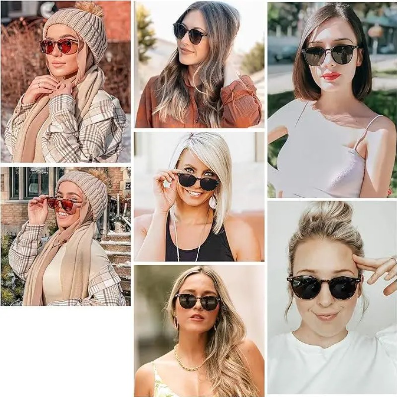 Vintage Moda Yuvarlak Güneş Gö - Vintage Fashion Brands incelemesi ve fiyatı